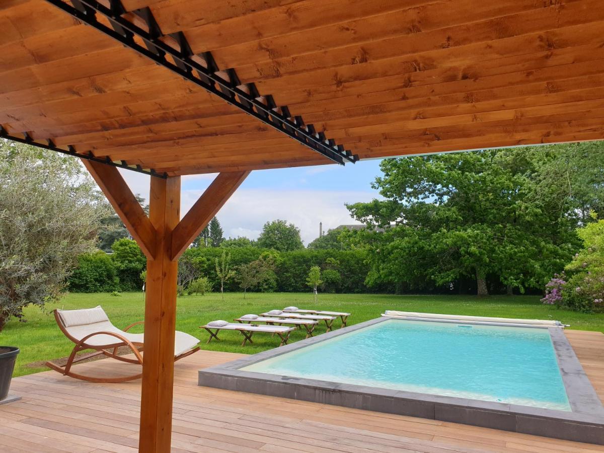 Villa Mura Gite Luxe Avec Piscine Et Spa Campagne Et Grand Air Nouvelle Aquitaine Correze Neuvic  エクステリア 写真