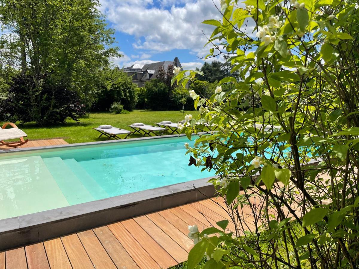 Villa Mura Gite Luxe Avec Piscine Et Spa Campagne Et Grand Air Nouvelle Aquitaine Correze Neuvic  エクステリア 写真